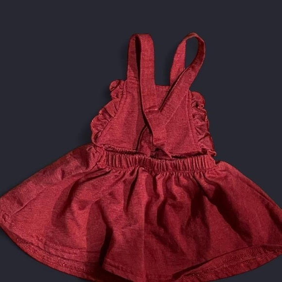 Disney "Bambi" Baby Girl Red white blue Thumper jumper 2 piece dress 0-3 Months - Picture 3 of 5